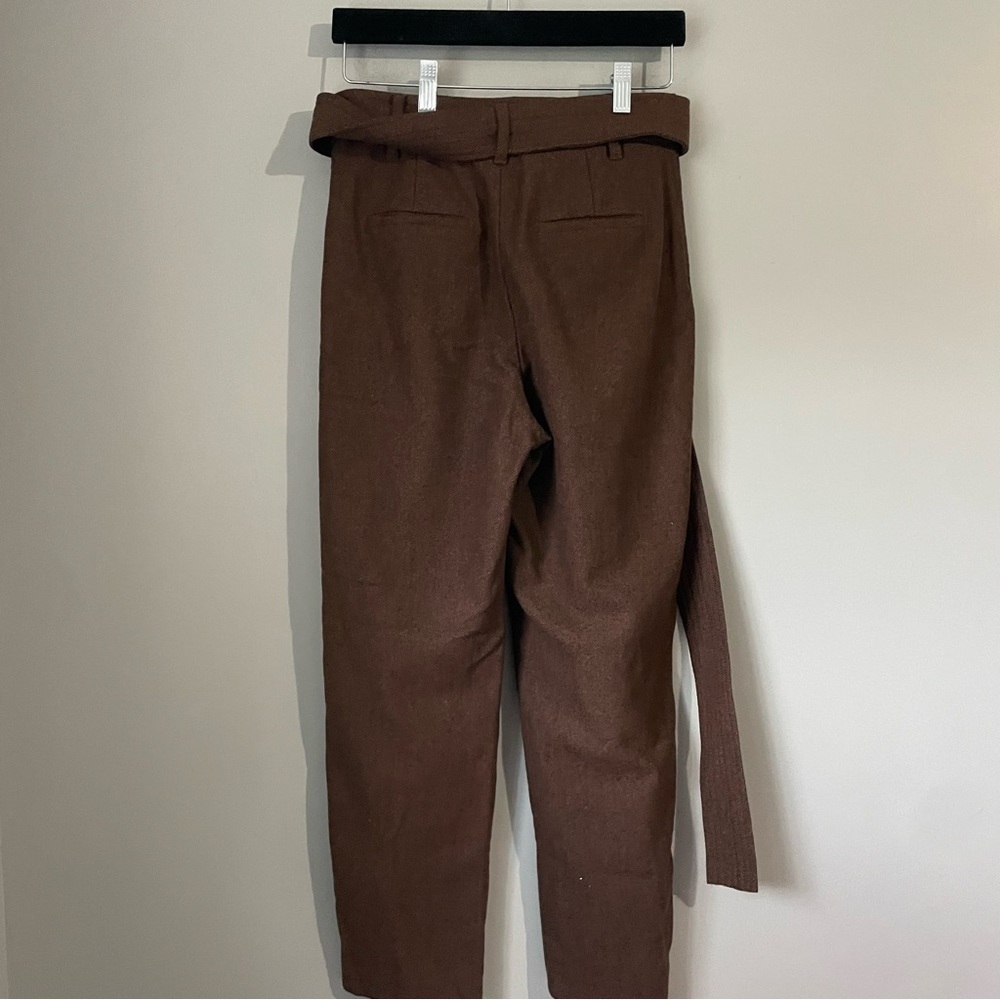 Artizia Wilfred New Tie-Front Jallade Wool Pants size 4 - Picture 8 of 10